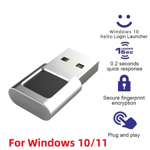 Fingerprint reader usb A scanner on top