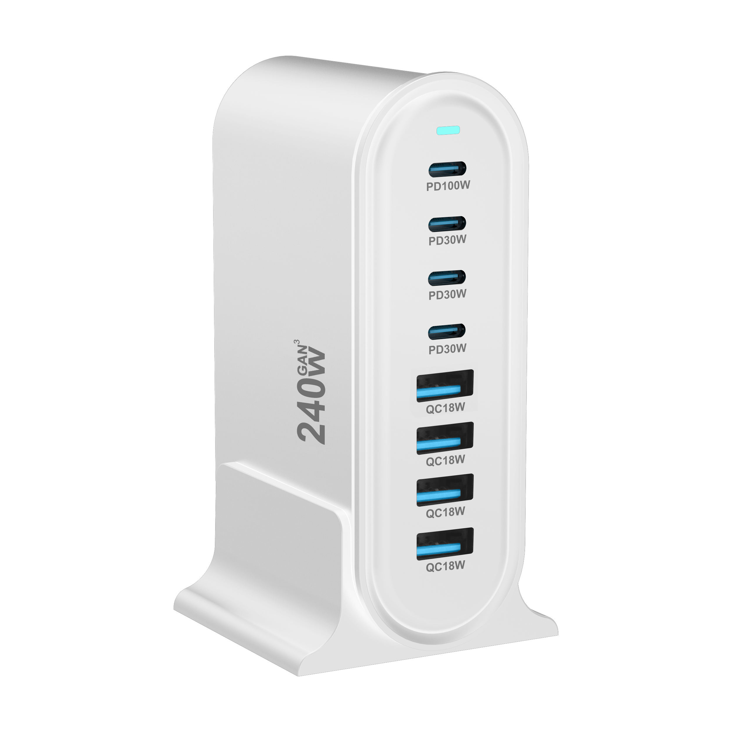 Multiport Desktop Charger, different combination of USB A and USB C PD - Image 13