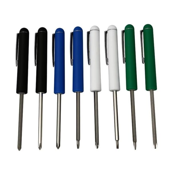 2 in 1 Pocket Pen Type Mini Screwdriver - Image 2