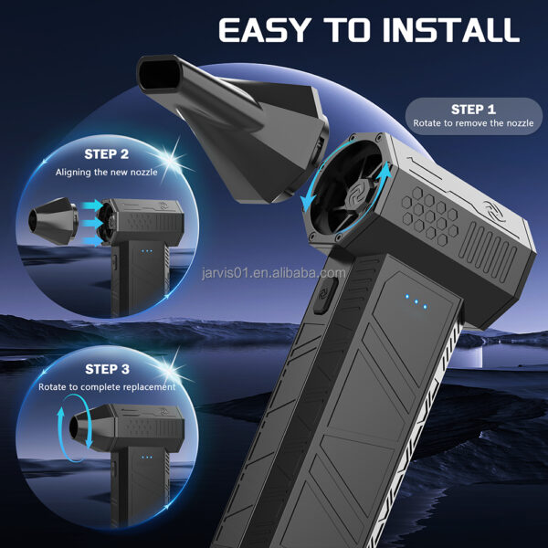 Jarvis X3 Mini Electric Air Duster and Blower Machine - Image 13