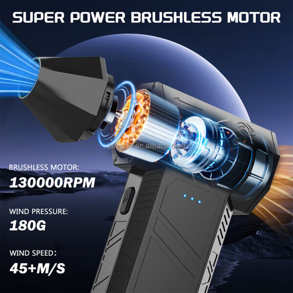 Jarvis X3 Mini Electric Air Duster and Blower Machine - Image 16