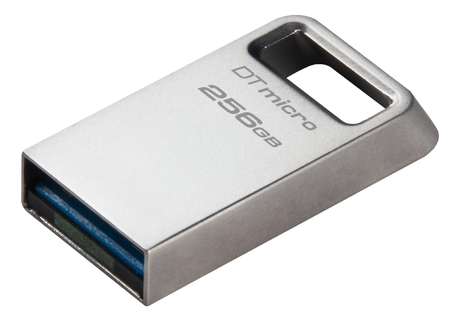 Kingston DataTraveler Micro 256GB USB 3.2 Flash Drive Silver