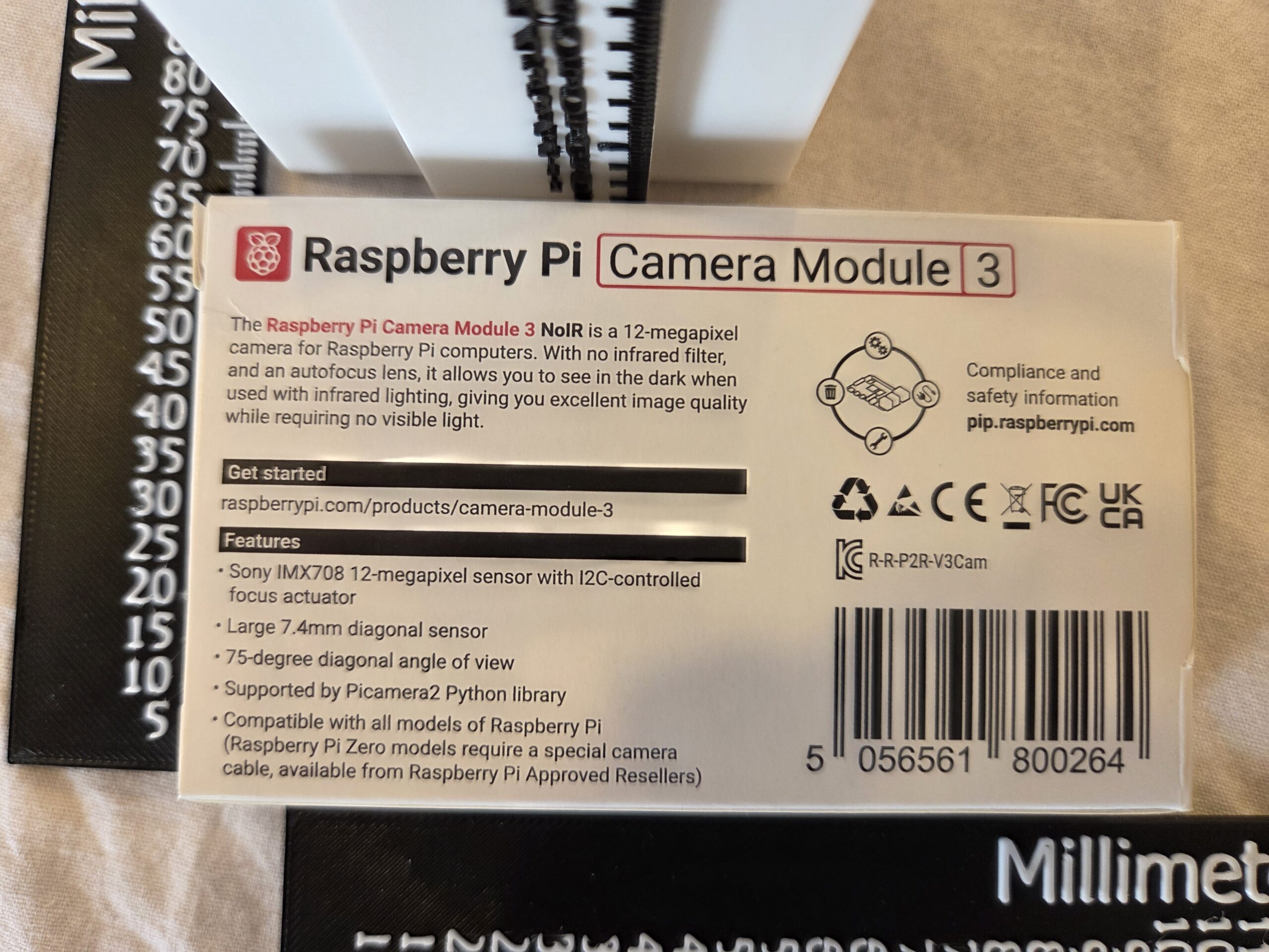 Raspberry Pi Camera Module 3 - 12MP Sony IMX708 Sensor - Image 4