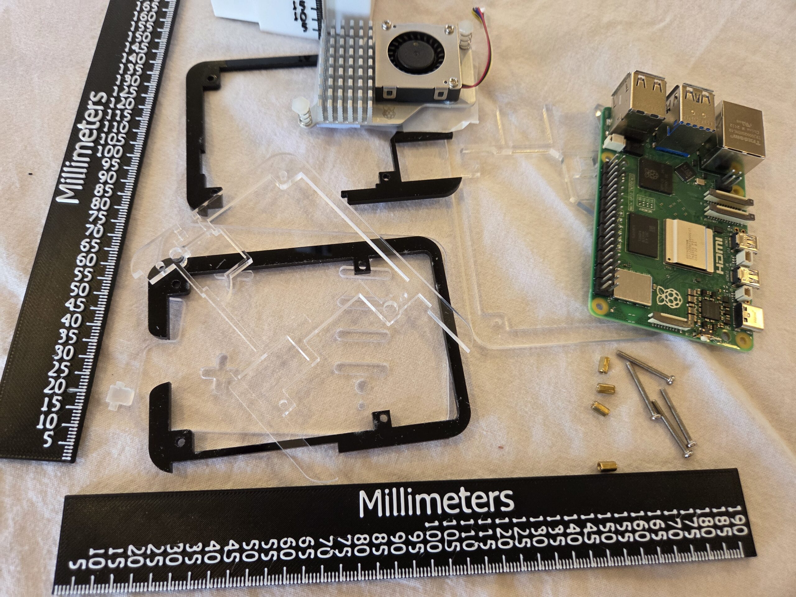 Transparent Acrylic Case for Raspberry Pi 5 — Clear Snap-Fit - Image 10