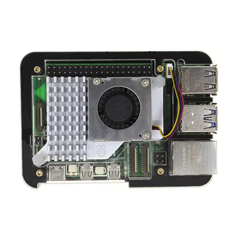 Transparent Acrylic Case for Raspberry Pi 5 — Clear Snap-Fit - Image 8
