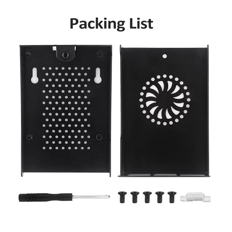 Raspberry Pi 5 Aluminum Alloy Case with Passive Cooling. Case only - Image 9