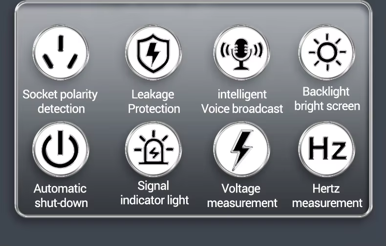 ANENG AC10+ Digital Display Multimeter Socket Tester