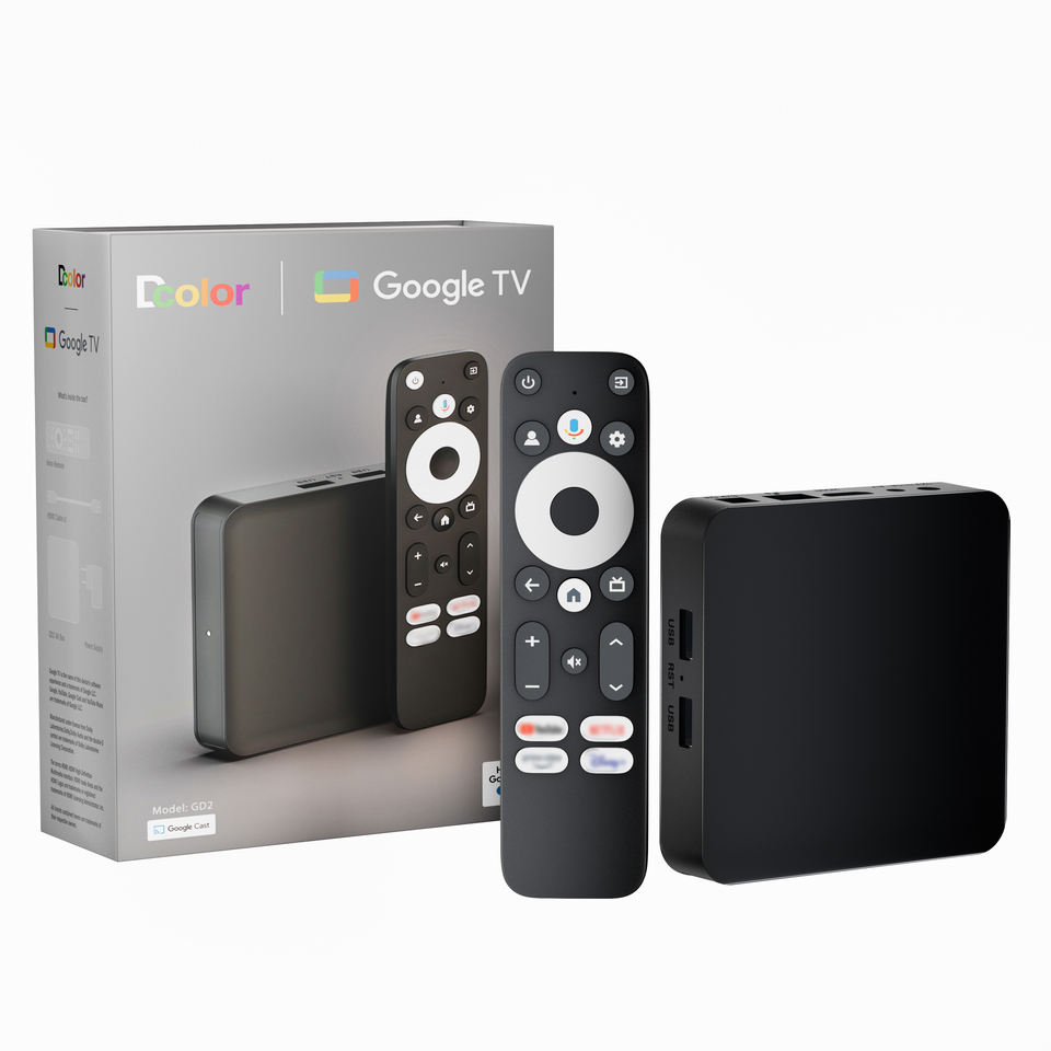 DColor Certified Android TV Box