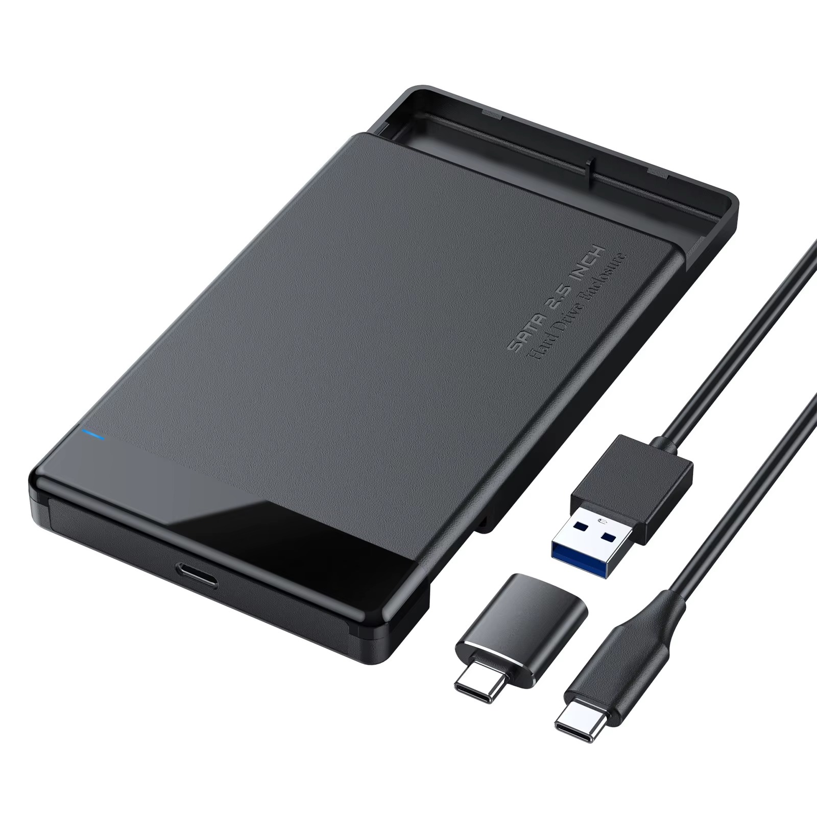 USB 3.0 External Enclosure for 2.5-Inch SATA HDD and SSD