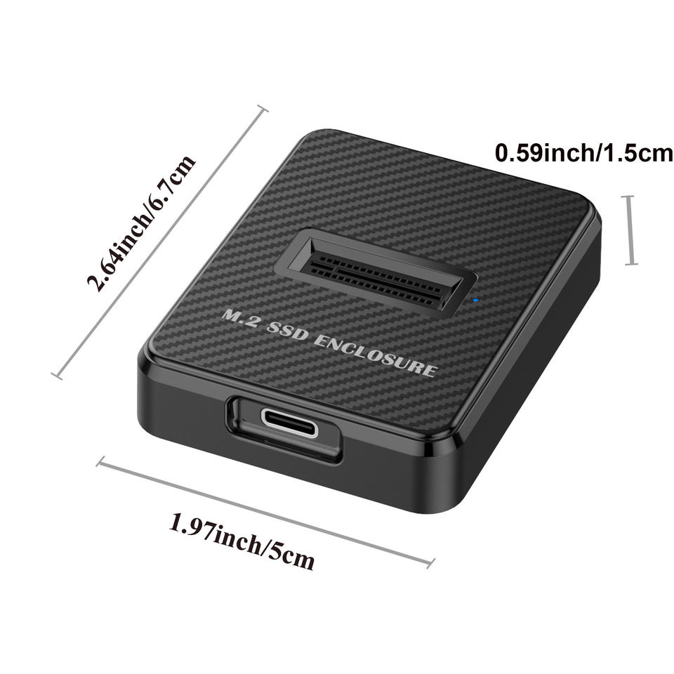 M.2 NVMe NGFF Dual Protocol USB 3.2 Type-C SSD Docking Station - Image 7