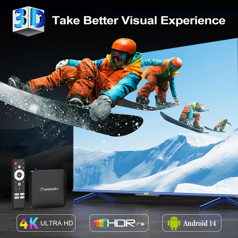 Smart Android 14 ATV TV Box - Image 2