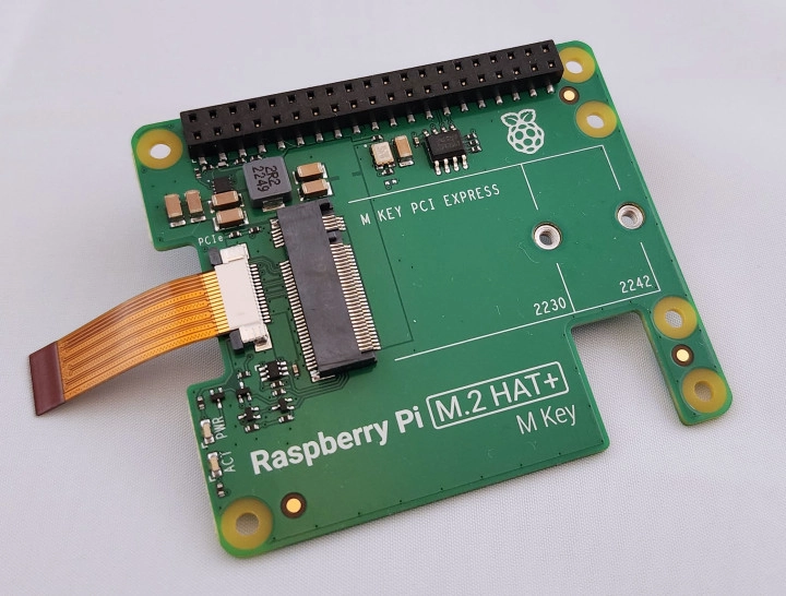Official Raspberry Pi M.2 HAT