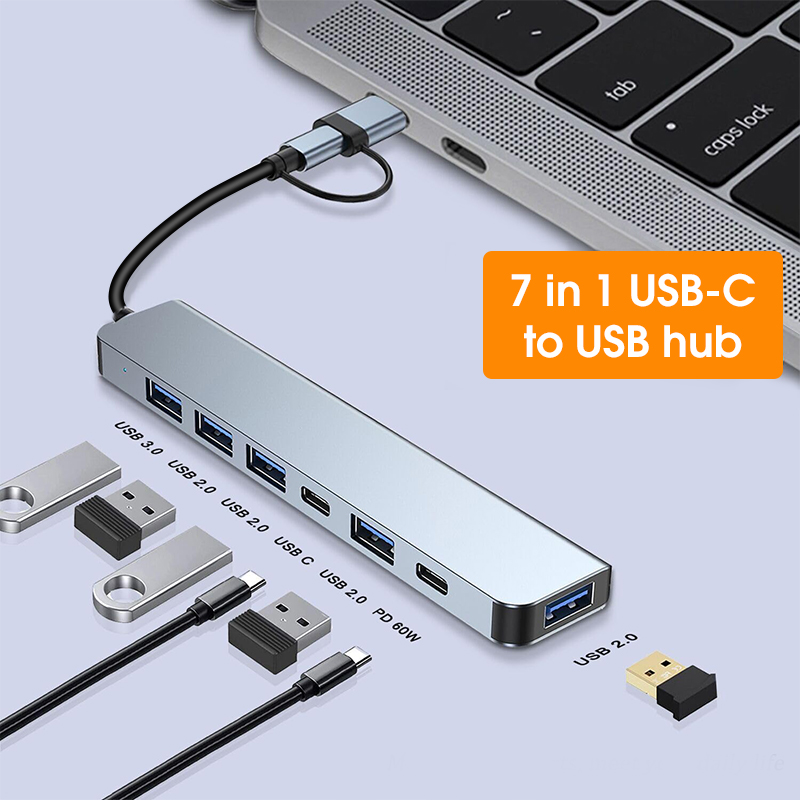 Aluminum USB-C Hub