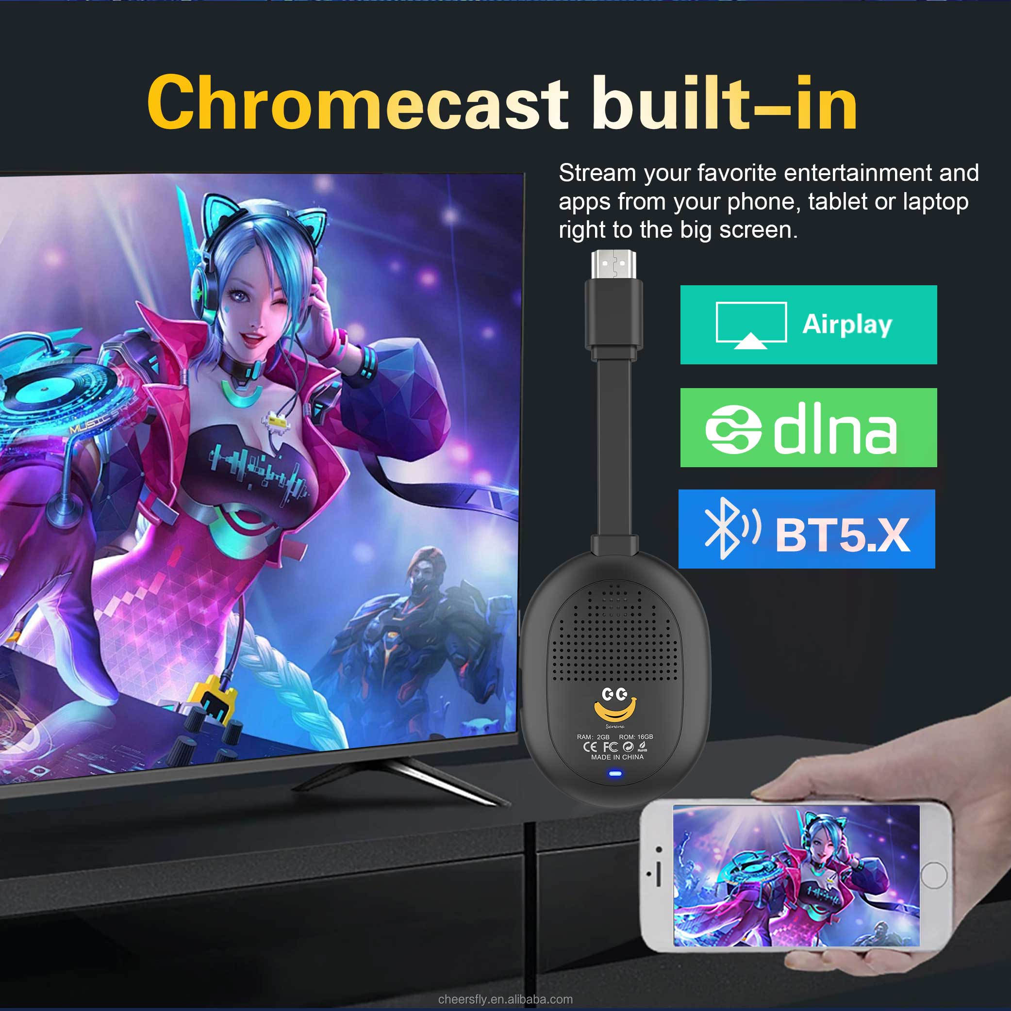 IP-TV Banana X1 Android TV Stick - Image 5