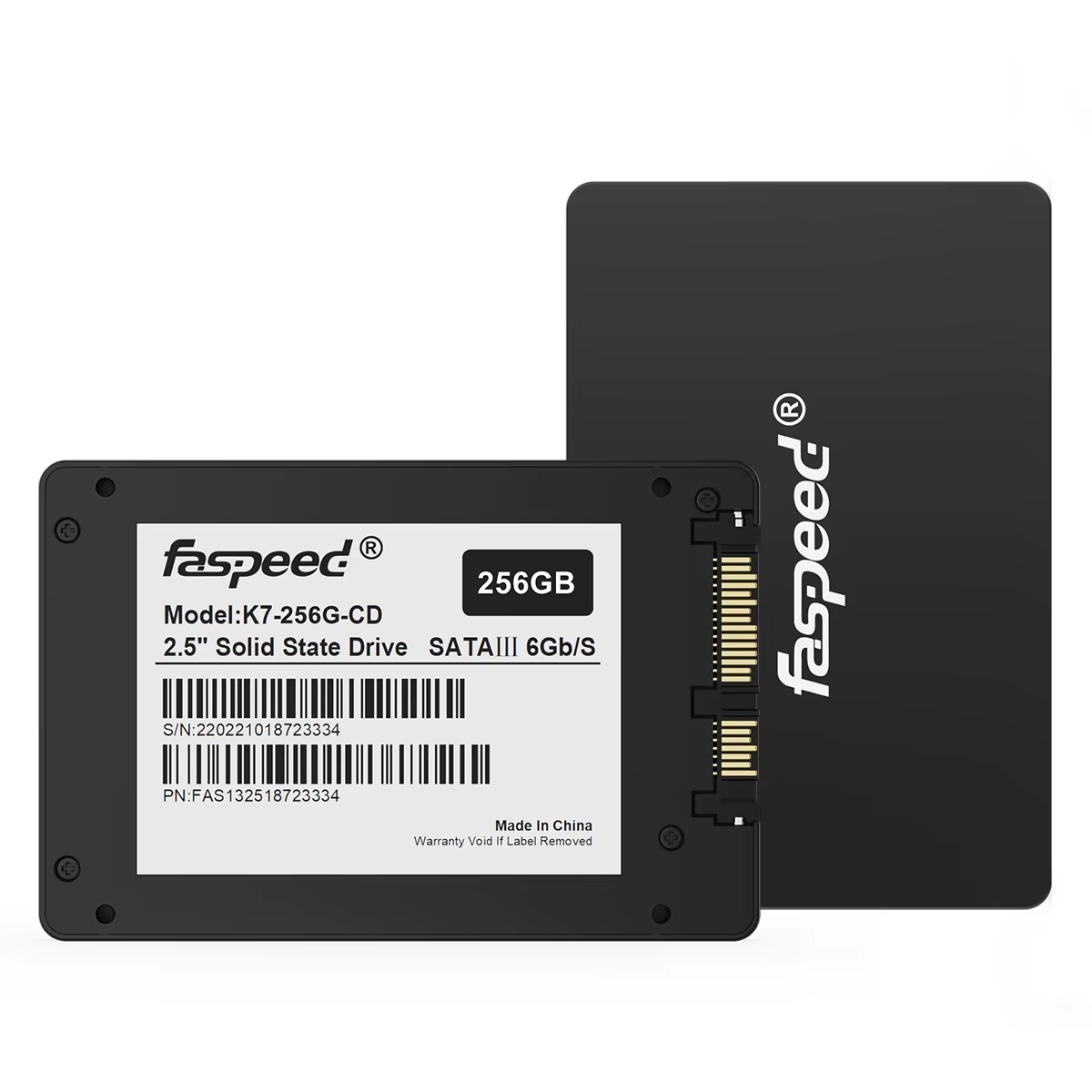 FastSpeed SATA3 2.5-Inch Internal SSD for Laptop & Desktop