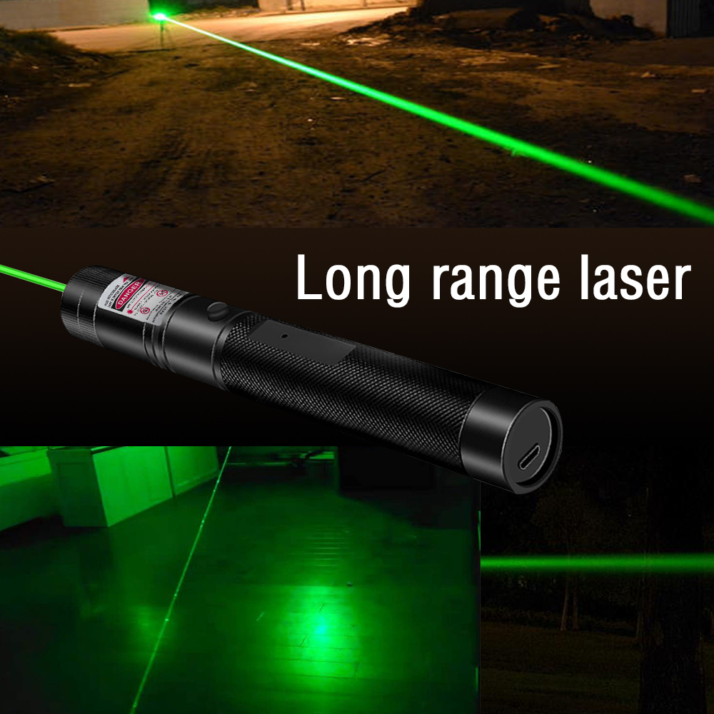 red laser pointer with interchangeable pattern heads
