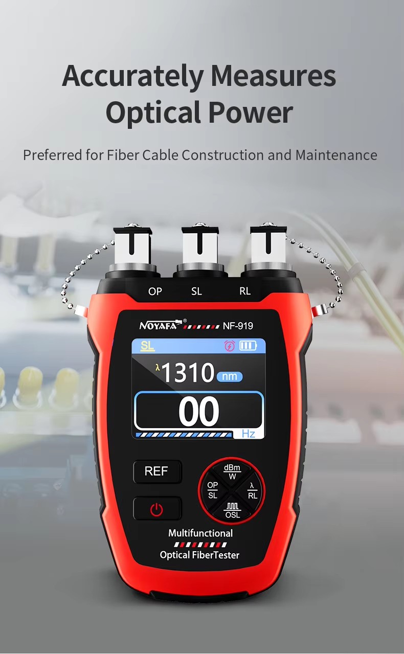 NOYAFA NF-919 Optical Multimeter (Power Meter, Light Source & VFL) - Image 13