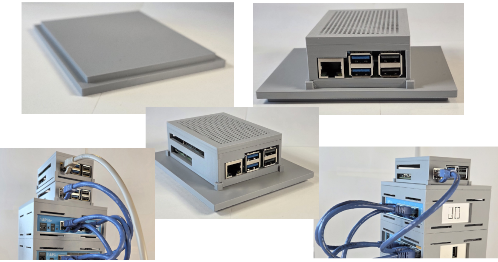 Lid for MikroTik hAX stacking case