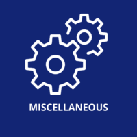 Miscellaneous